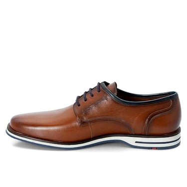 LLOYD Herren Schnürschuhe Detroit, Männer Businessschuhe,schnürung,Office,büro,Freizeit,Schnuerschuhe,Schnuerer,Schnuerung, Cognac, EU / 8 UK im Sale